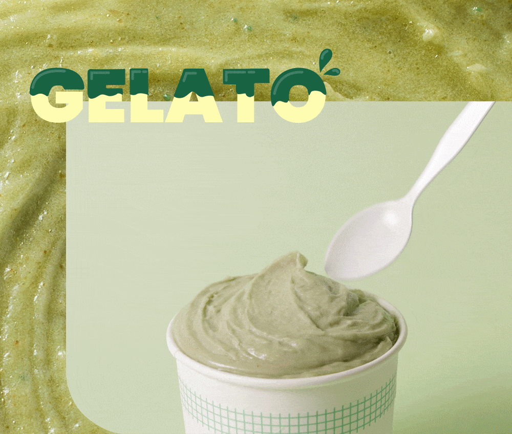 Video of Telse Gelato Cleanser being scooped with a spoon