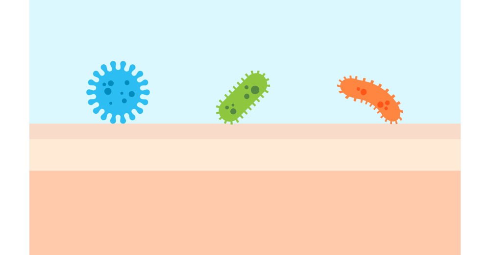데오프레쉬 풋샴푸를 사용하여 발세균 3종이 씻겨나가는 영상