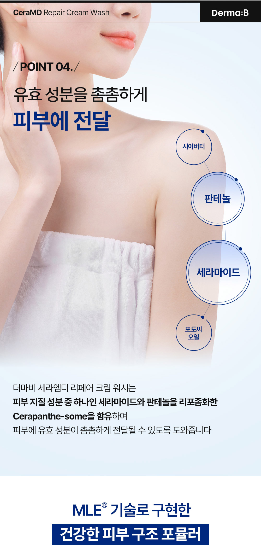 / POINT 04./ 유효 성분을 촘촘하게 피부에 전달