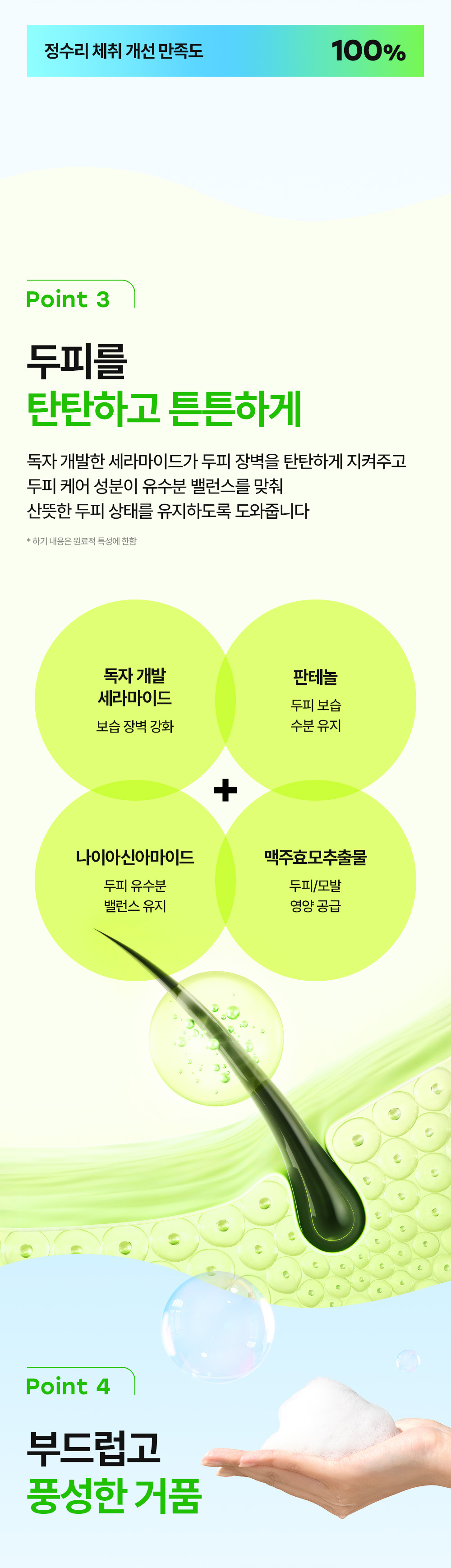 Point 3 두피를 탄탄하고 튼튼하게